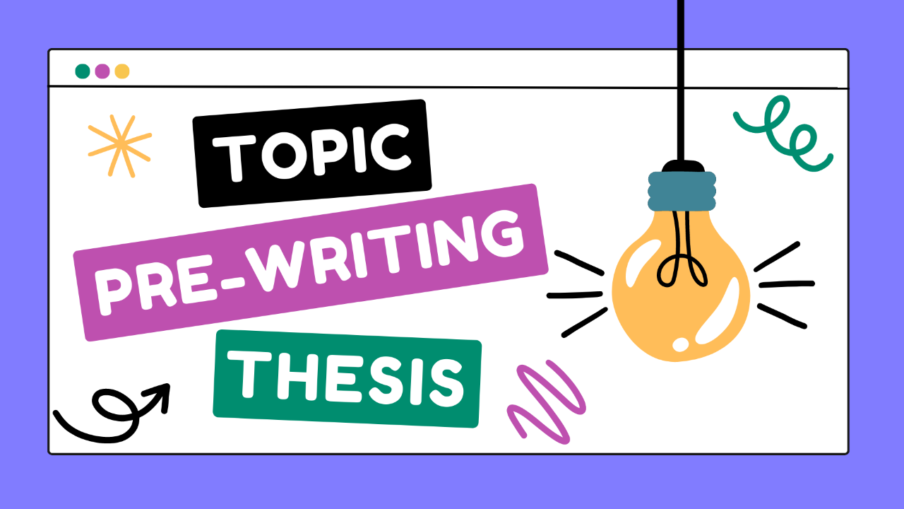Prewriting Strategies for Powerful Thesis Statements